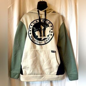 Canada Weather Gear Men's Heavyweight Sz L Color Block Hoodie